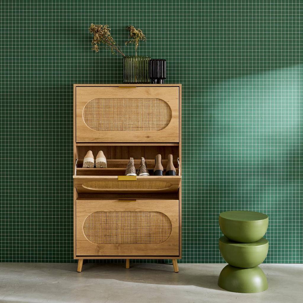 Eva - Mueble para zapatos con 3 cajones