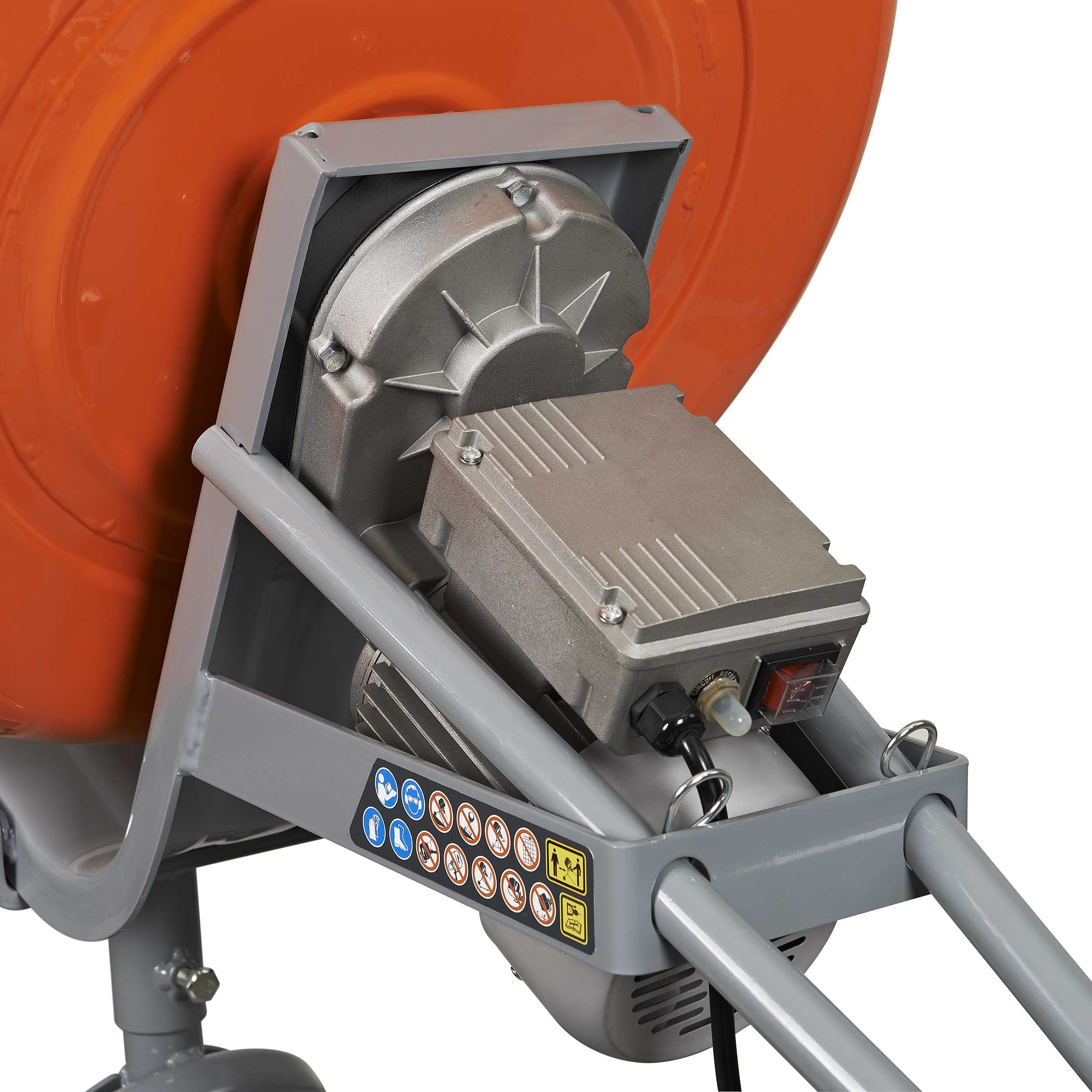 YARDMAX YM0146 5.0 cu ft CONCRETE MIXER - Image 5