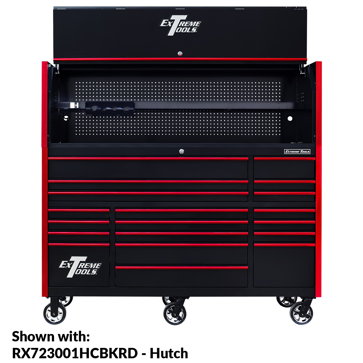 WAYFAIR Extreme Tools 72" X 30", 19 Drawer Roller Cabinet With 250 Lbs. Drawer Slides, RX 250 Series