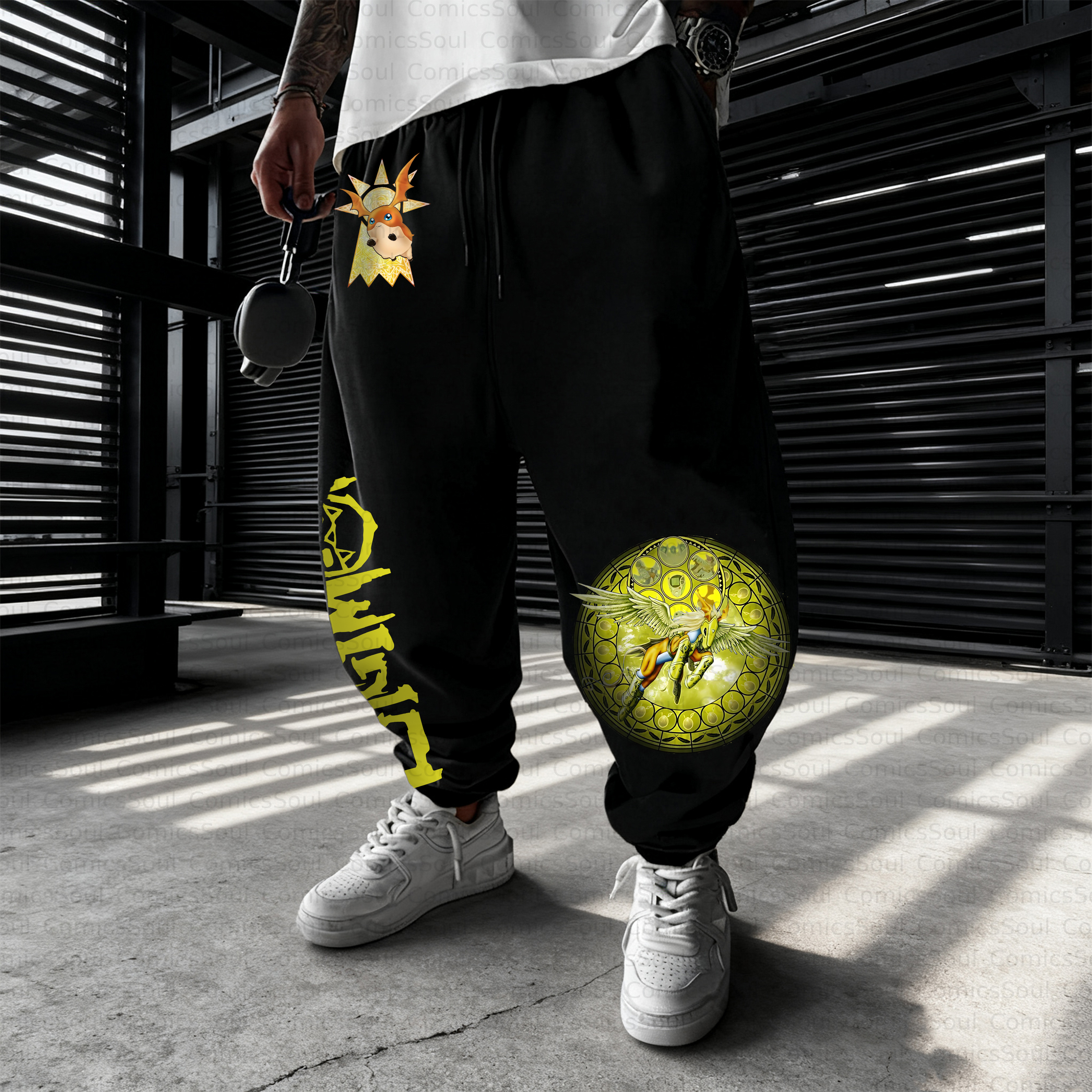 Unisex Casual Anime Streetwear Pant