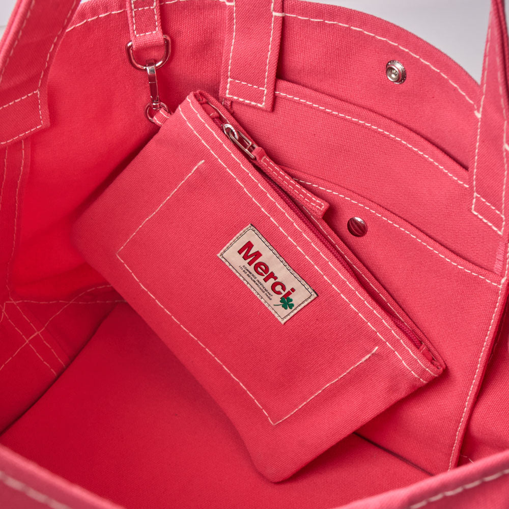Merci - Pochette Candide - Rose
