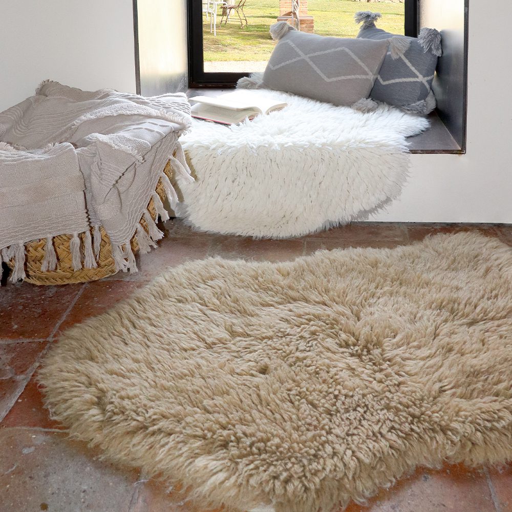 Lorena Canals Woolly Vloerkleed 75 x 110 cm - Sheep White