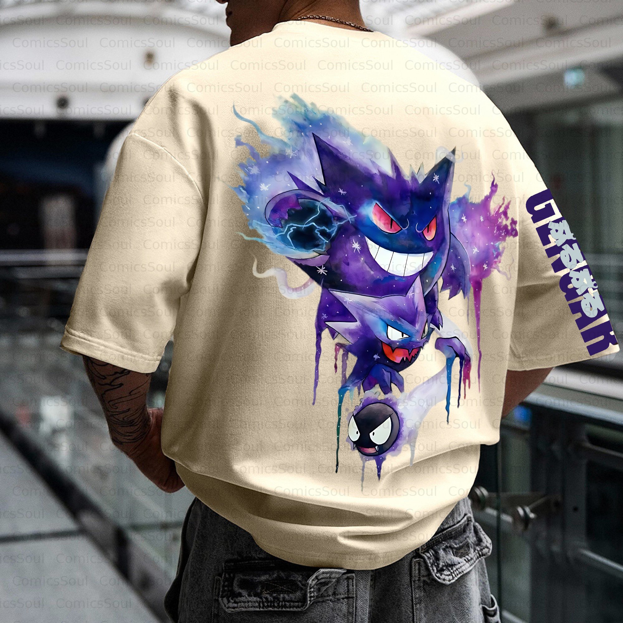 Unisex Anime Inspired Vintage T-Shirt