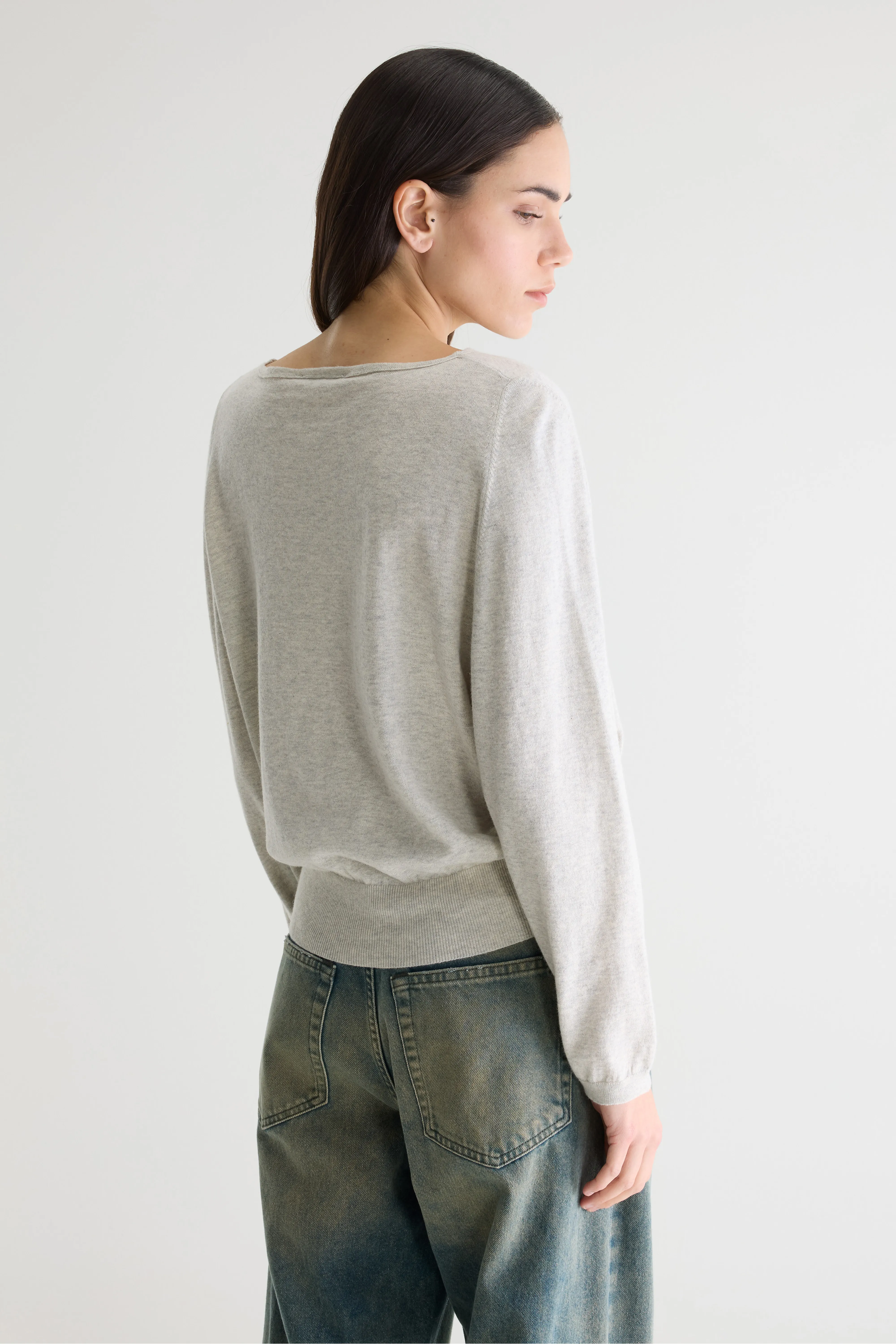 Bellerose Geros relaxed sweater (261 / W / OYSTER)