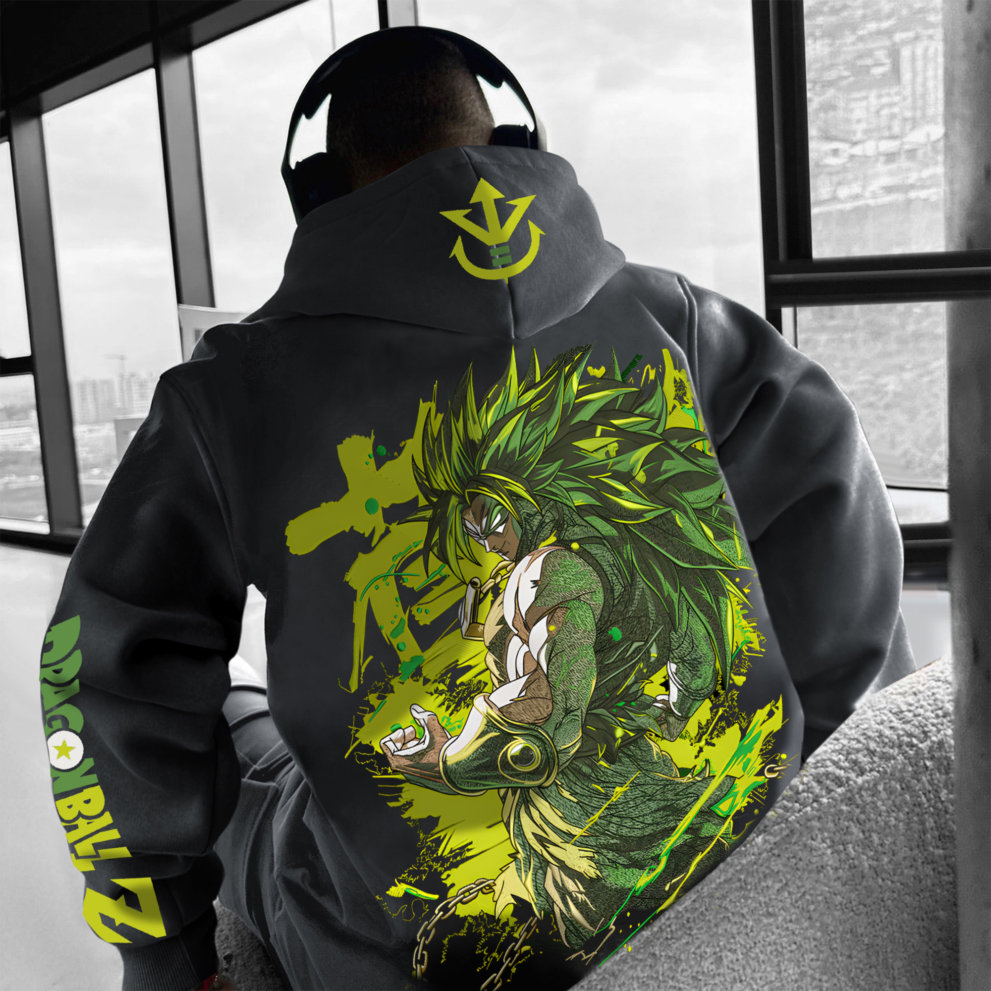 Unisex Anime Graphic Streetwear Vintage Hoodie