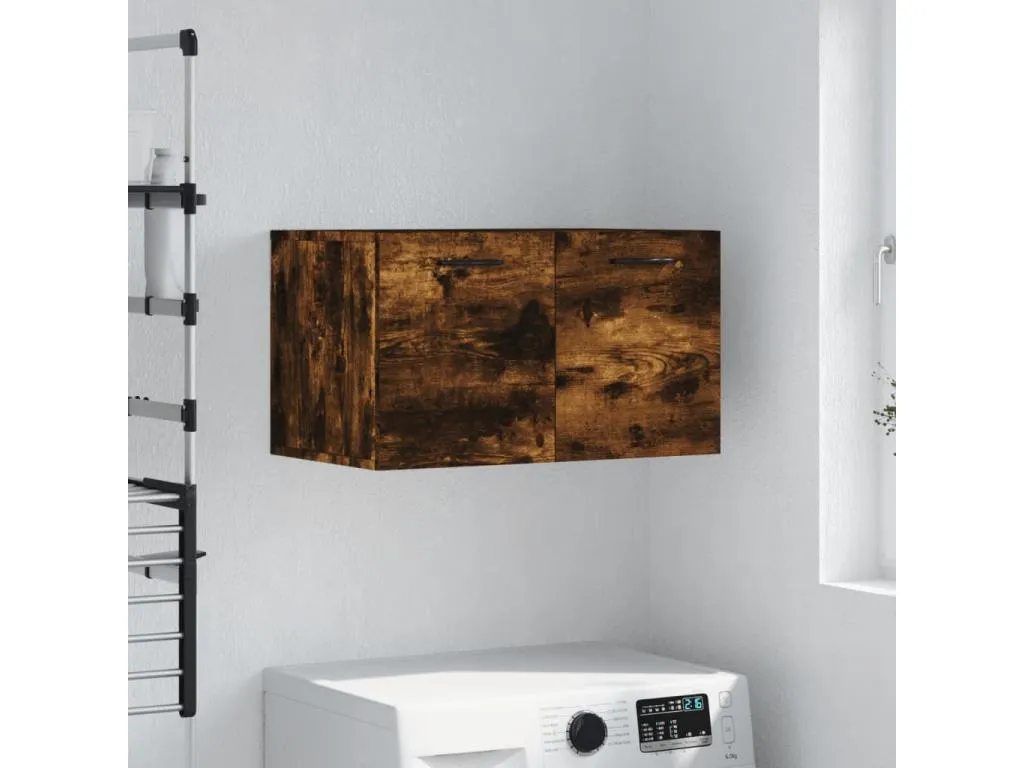 Decoencanto Armario de pared Decoencanto ingeniería Decoencanto ahumado 60x36.5x35 cm Marrón