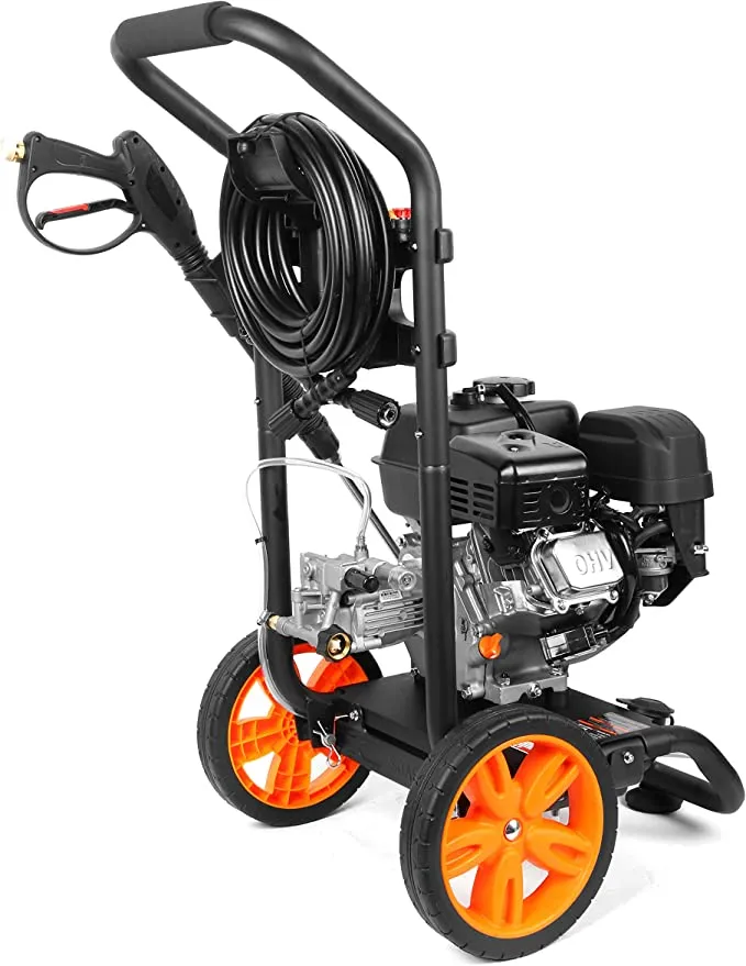 Gas Pressure Washer, 3400 PSI, 2.7 GPM, 212cc Engine