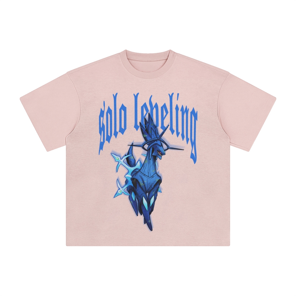 Unisex Anime Inspired Washed  Vintage T-Shirt