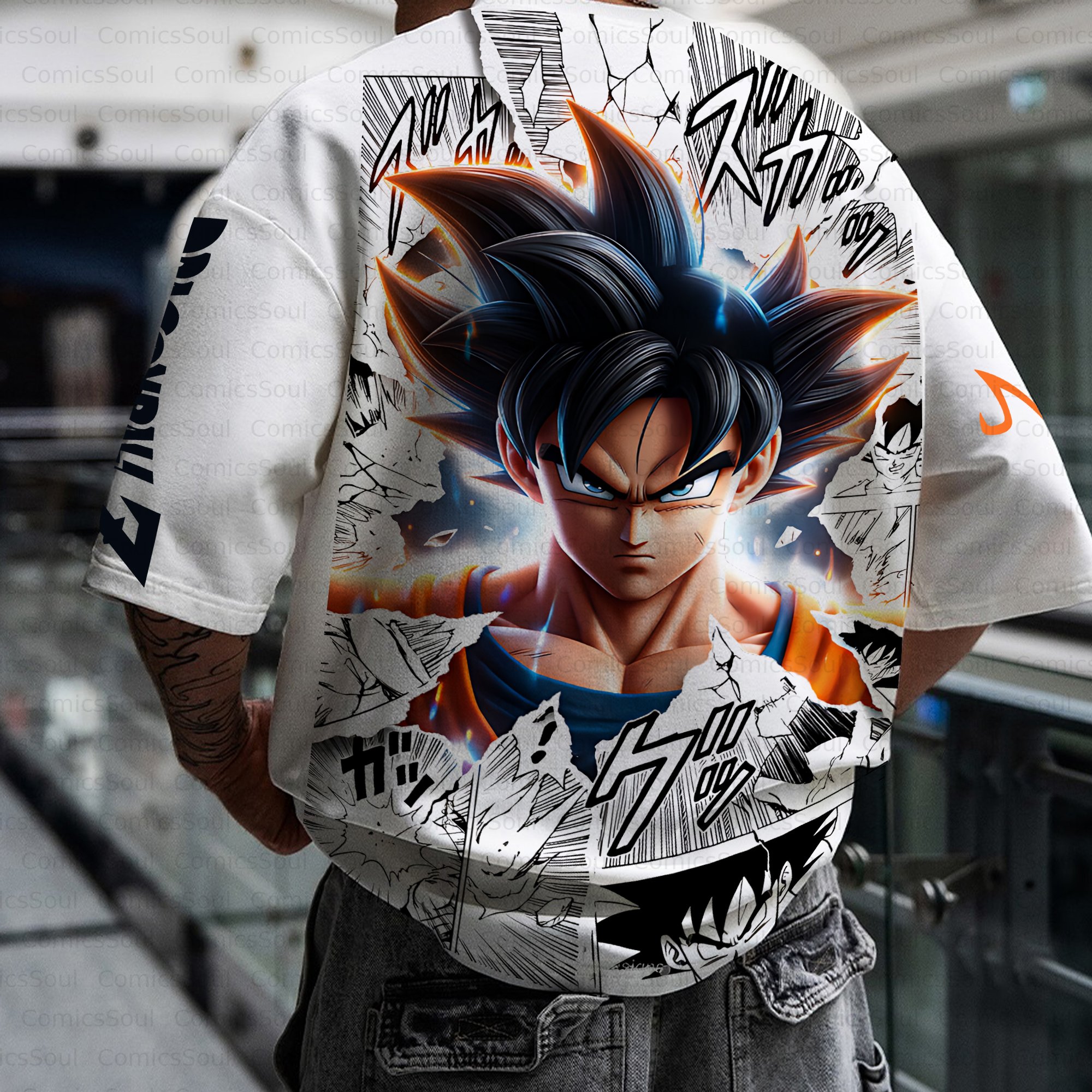 Unisex Anime Inspired Vintage T-Shirt