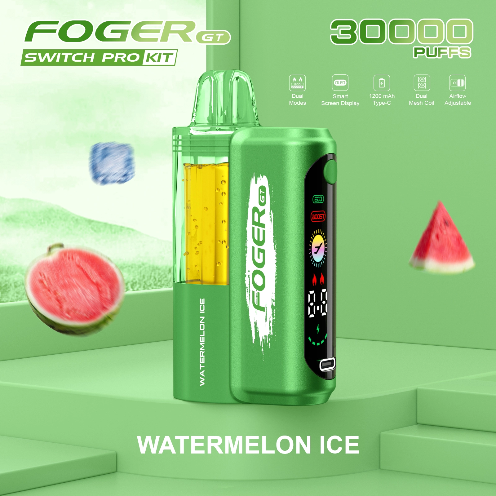 Foger GT 30000 Puffs Disposable Vape Pod Kit - 5 Pack