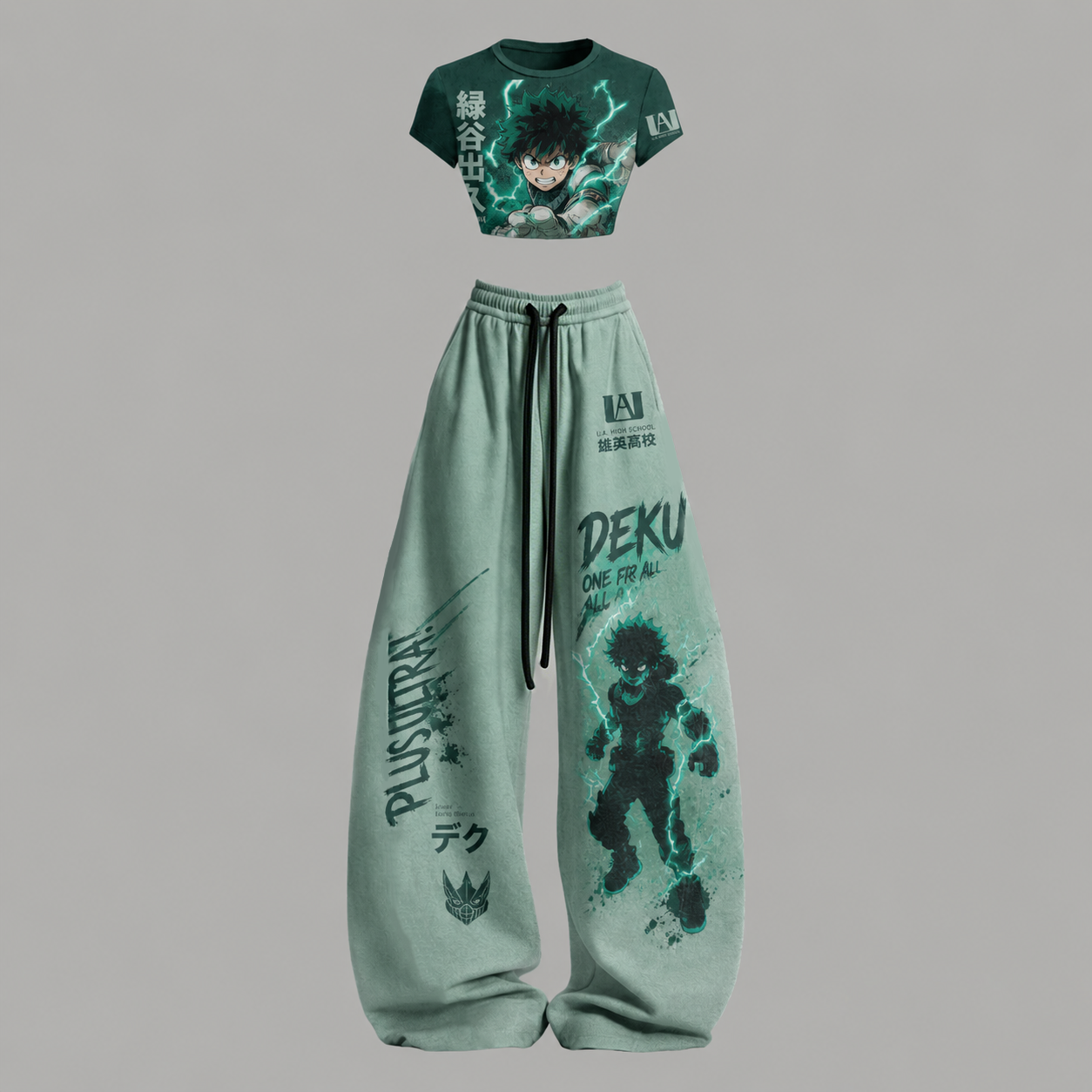 My Hero Academia Top & Elasticated Trousers Two-Piece Set