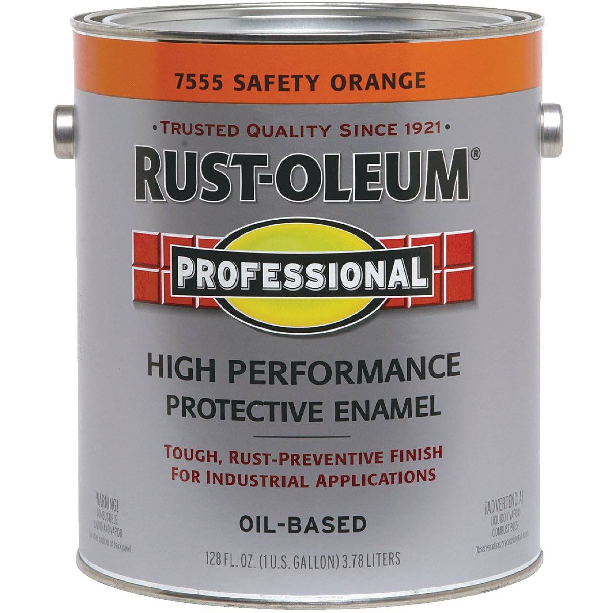 Rust-Oleum Professional Industrial Enamel, Safety Orange, 1 gal.(Safety Orange)