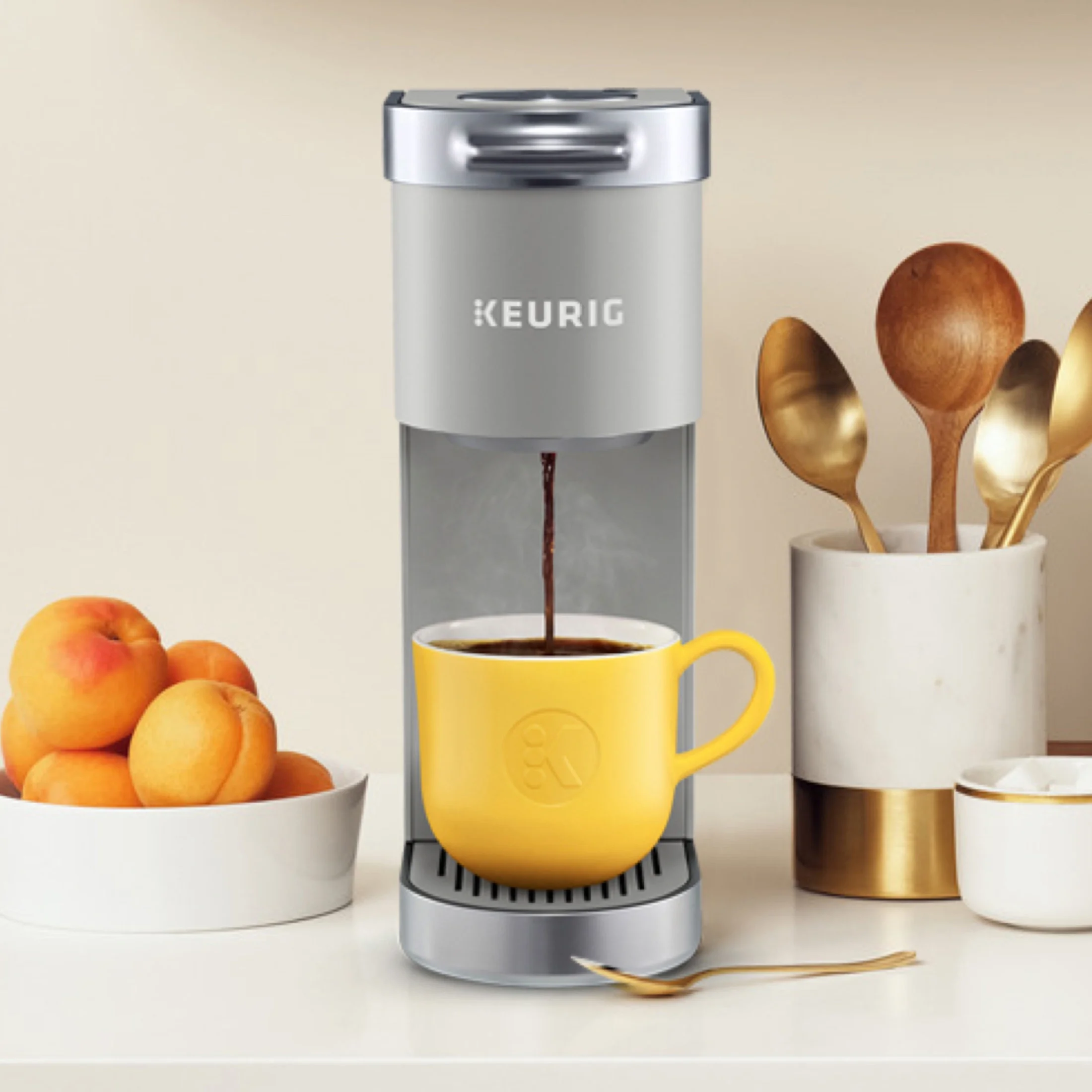 Keurig K-Mini Plus Single Serve K-Cup Pod Coffee Maker, Dusty Rose - Image 70