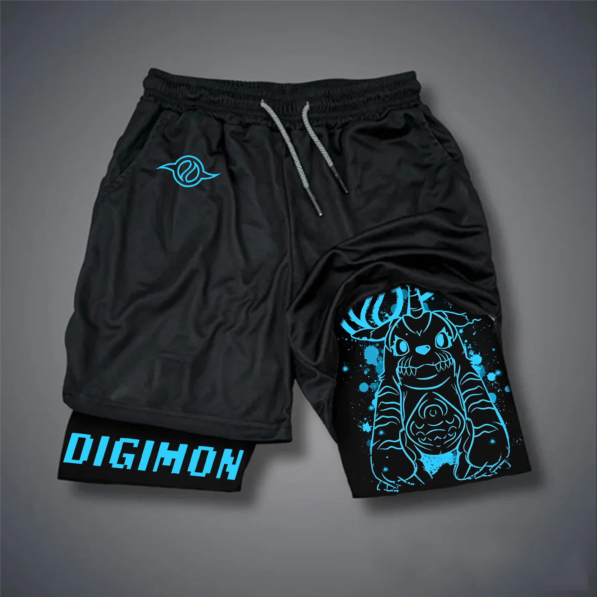 Unisex  “Comicssoul” Casual Anime Streetwear Shorts