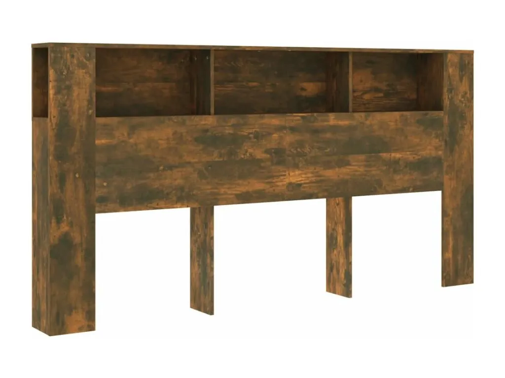 Armario cabecero Homepleno ahumado 200x18.5x104.5 cm uxuk46900