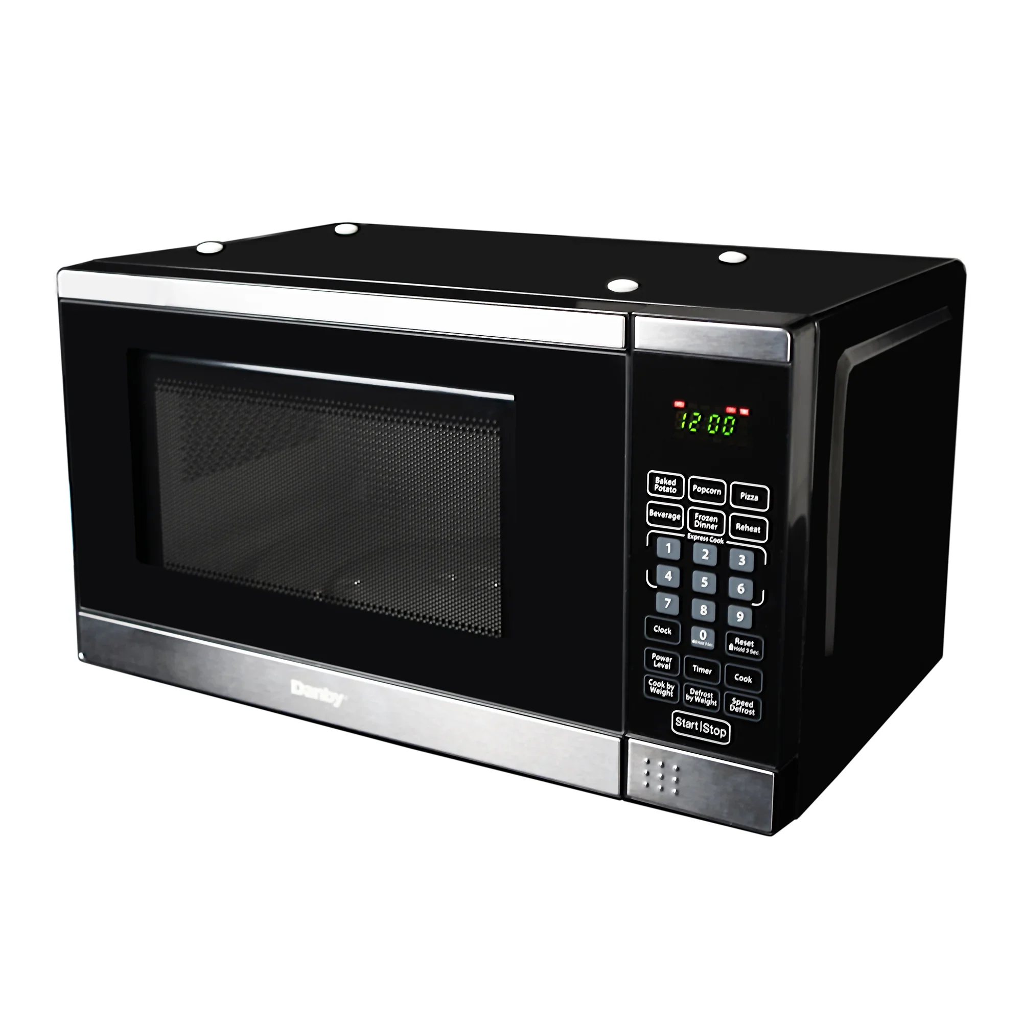 Danby Designer 0.7 cu. ft. Space Saving Under the Cupboard Microwave in Stainless Steel (DDMW007501G1)