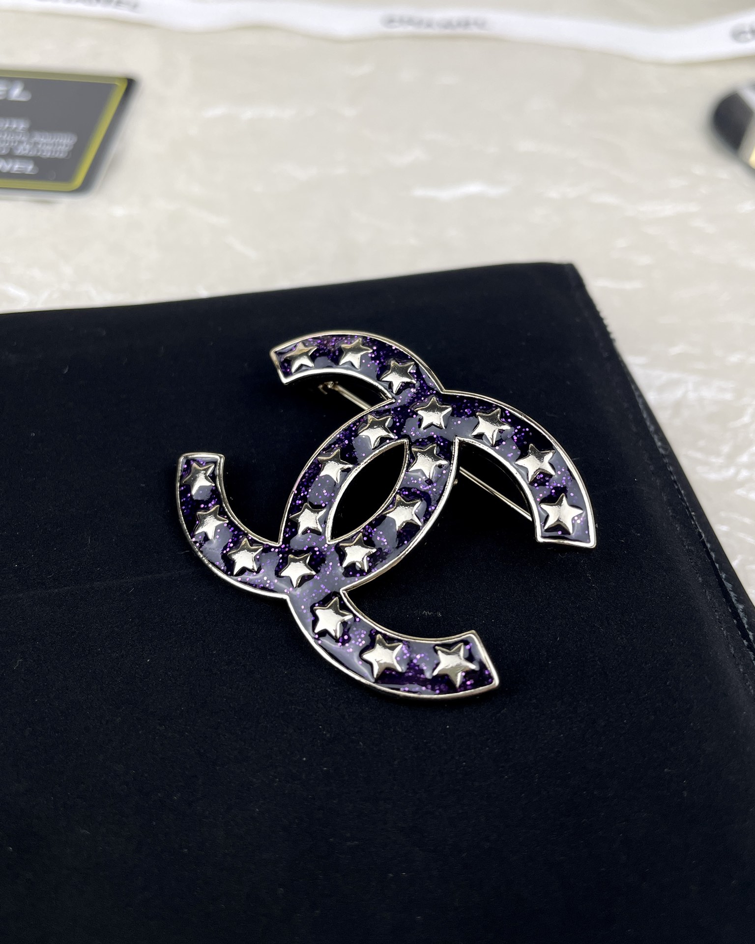 Chanel Star Enamel Coco Brooch - Original Replica Club