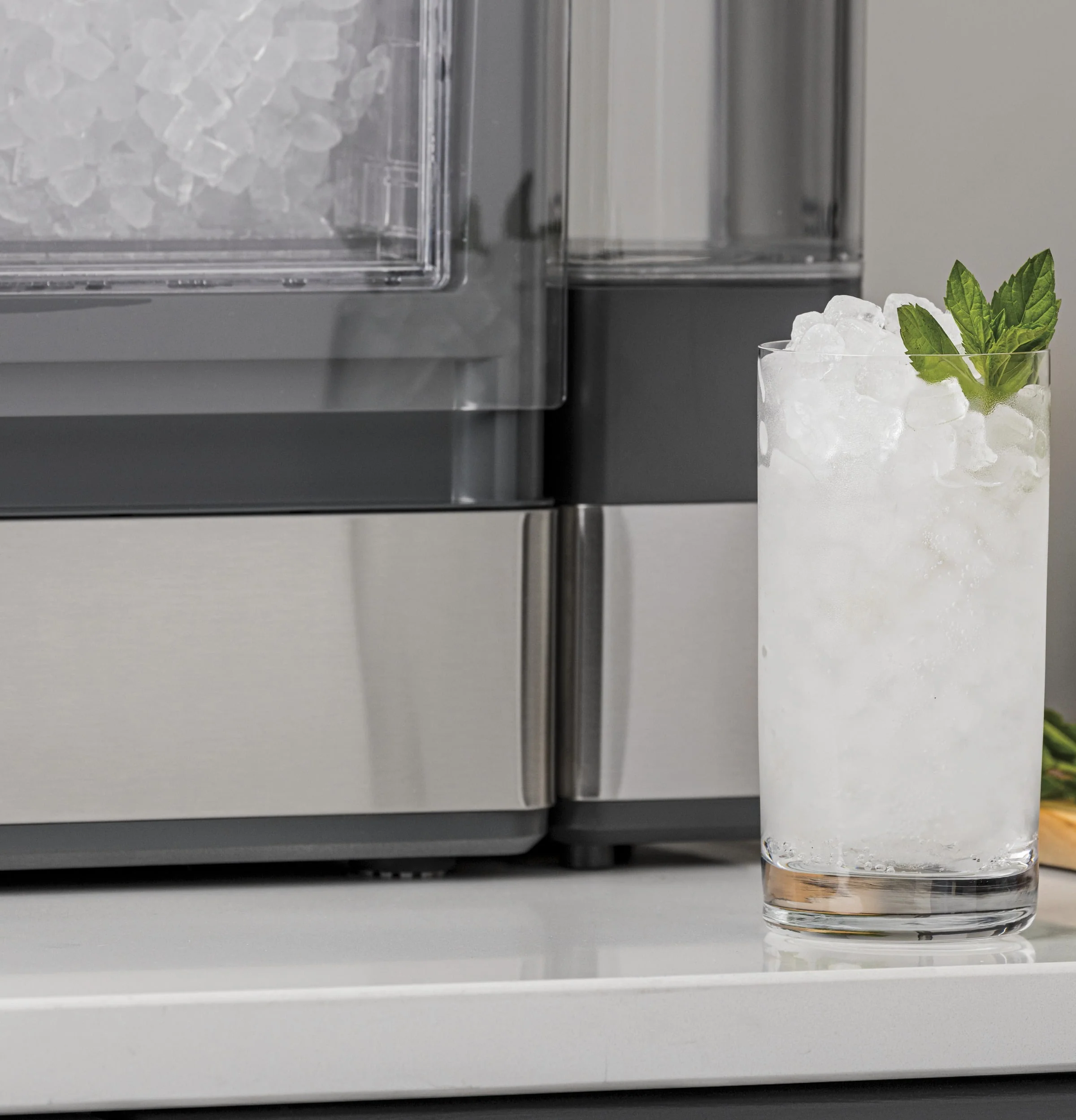 GE Profile™ Opal™ Nugget Ice Maker with Side Tank, Countertop Icemaker, Stainless Steel - Image 8
