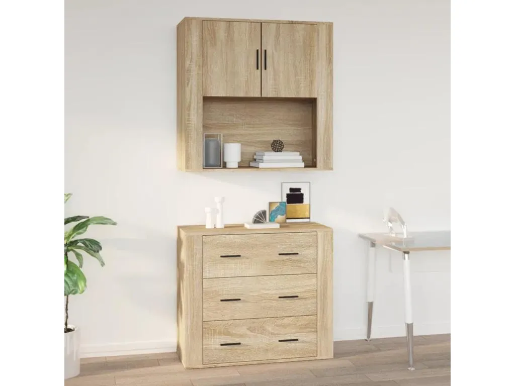 Armario de pared Banakdecoracion contrachapada Banakdecoracion 80x33x80 cm 31537BYTM