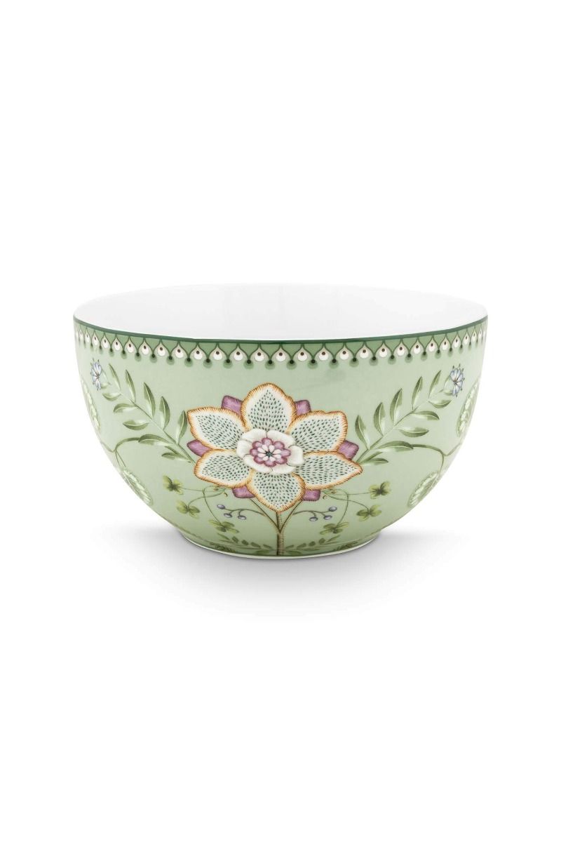 Bowl Lily&Lotus Light Green 18cm