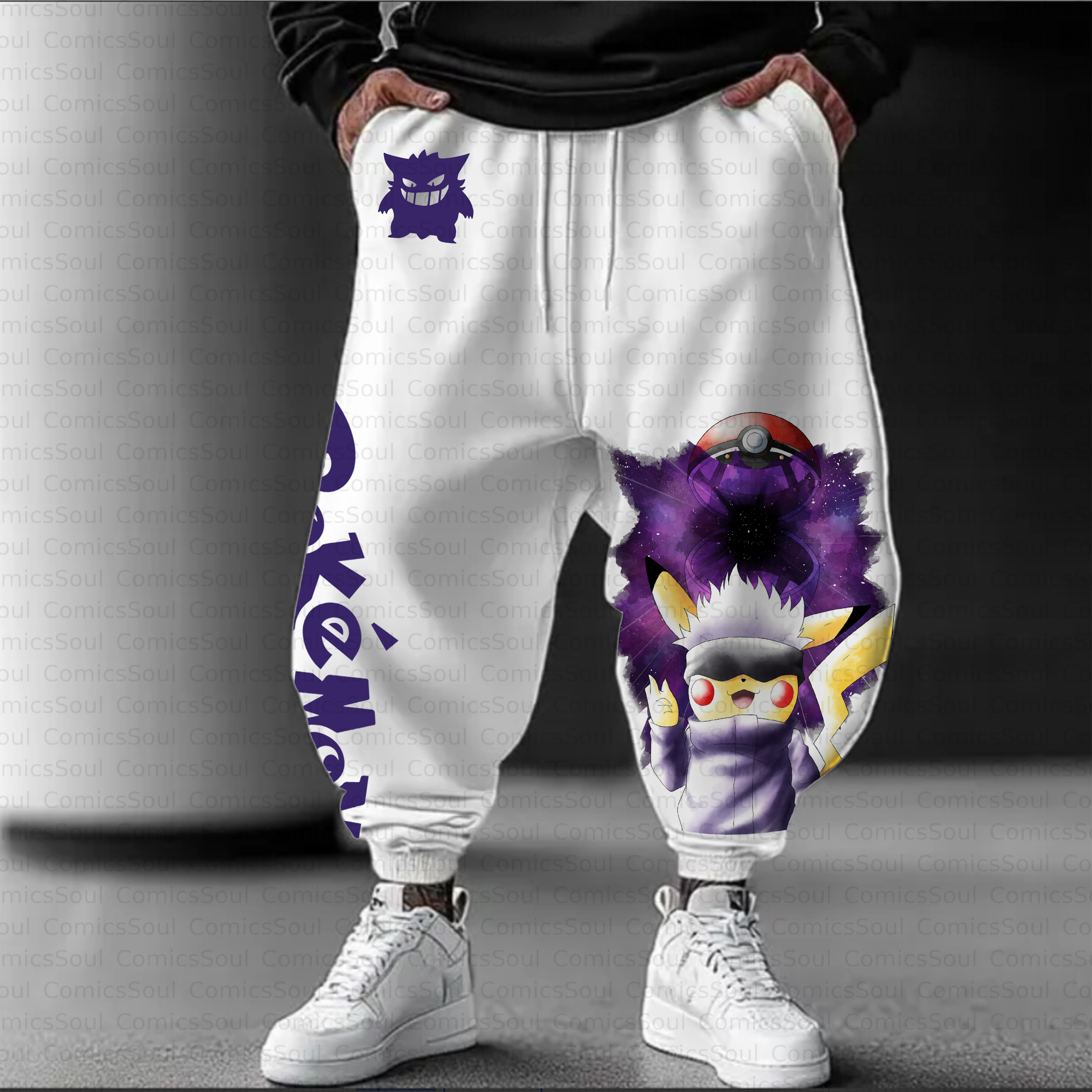 Unisex Casual Anime Streetwear Pant