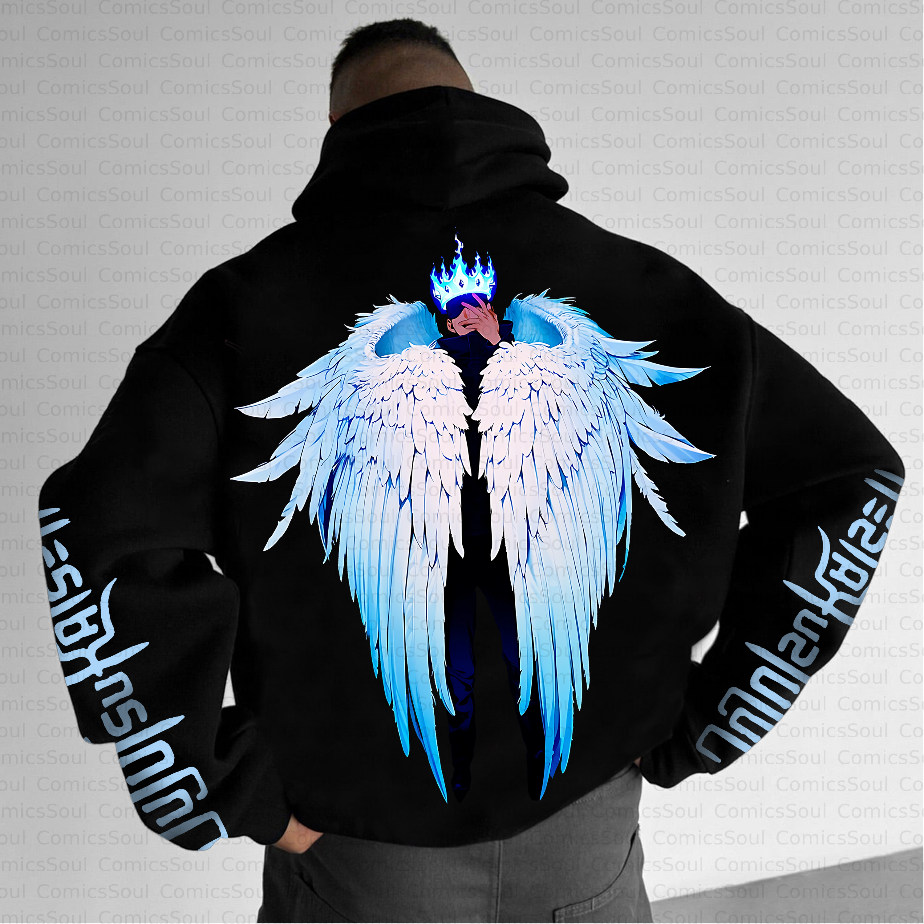 Unisex Anime Inspired Vintage Plush Hoodie