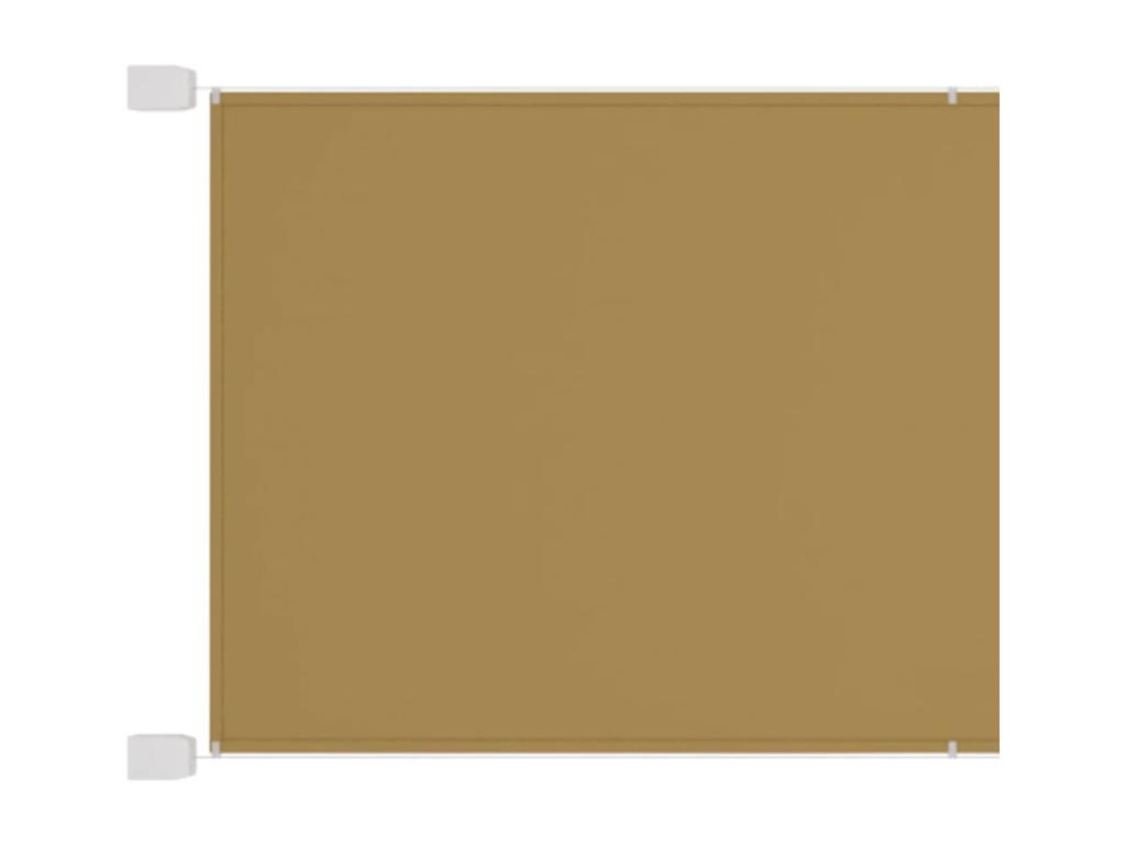 Toldo vertical beige 250x270 cm tela Oxford