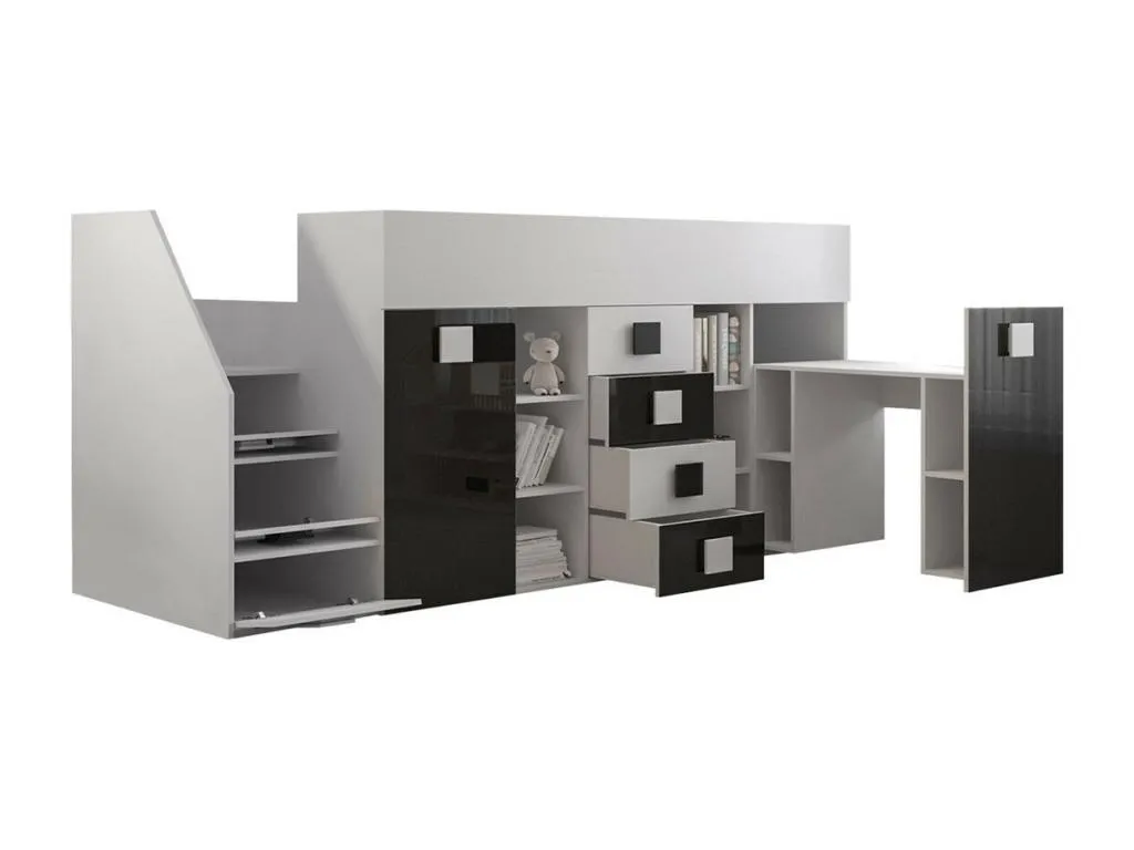 Litera Mueblestop 366 Individuales Blanco 90x200 Aglomerado laminado Somieres 94cm 82978EBUS