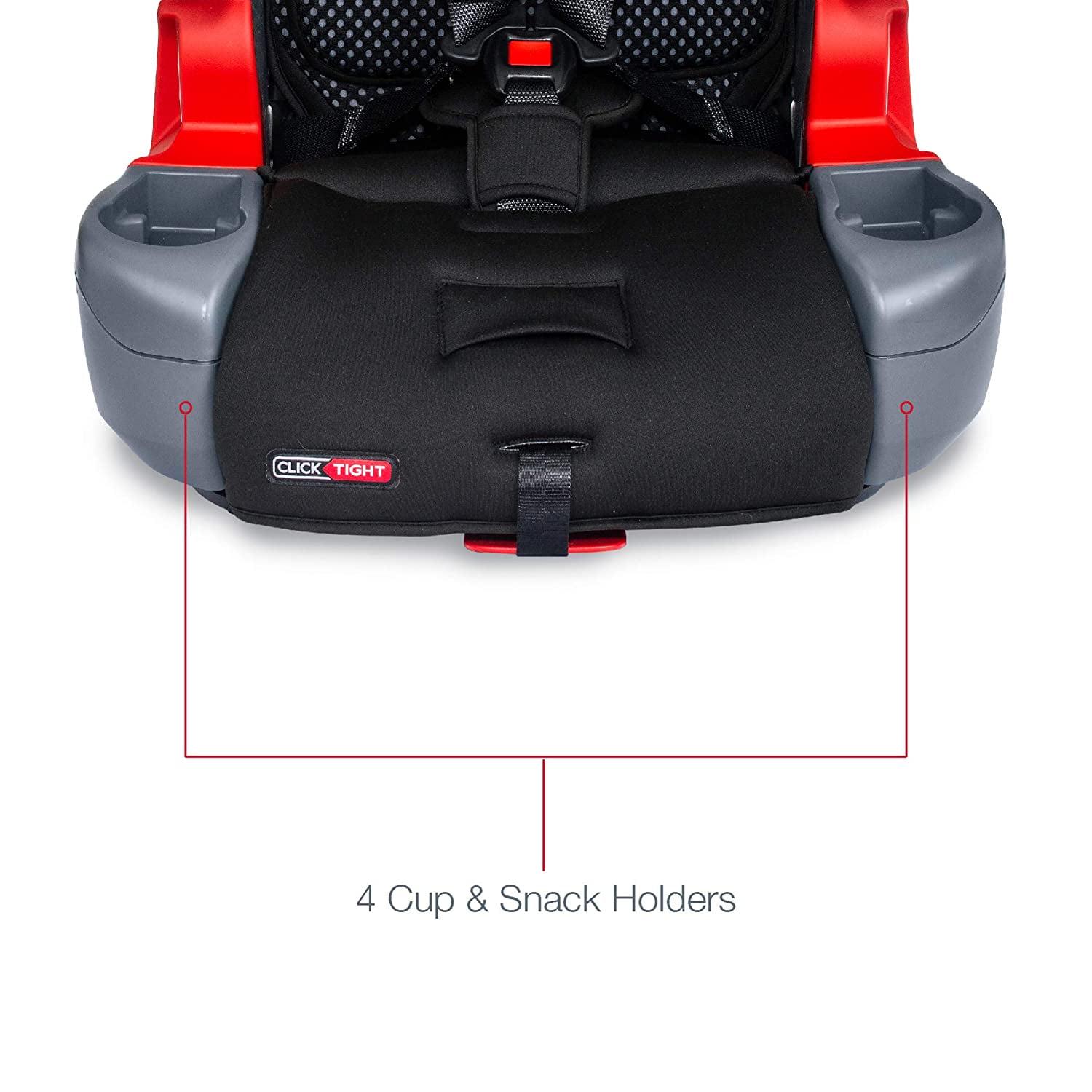 Britax Grow With You ClickTight Harness-2-Booster Car Seat. 2-in-1 High Back Booster. Cool Flow Grey - Image 8