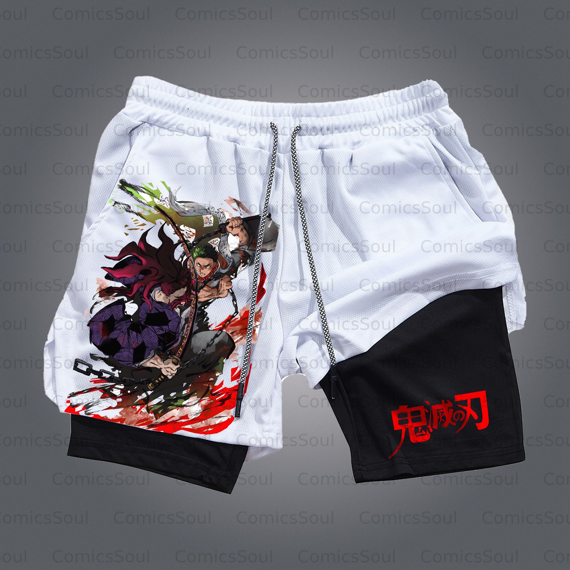 Unisex Casual Anime Streetwear Shorts