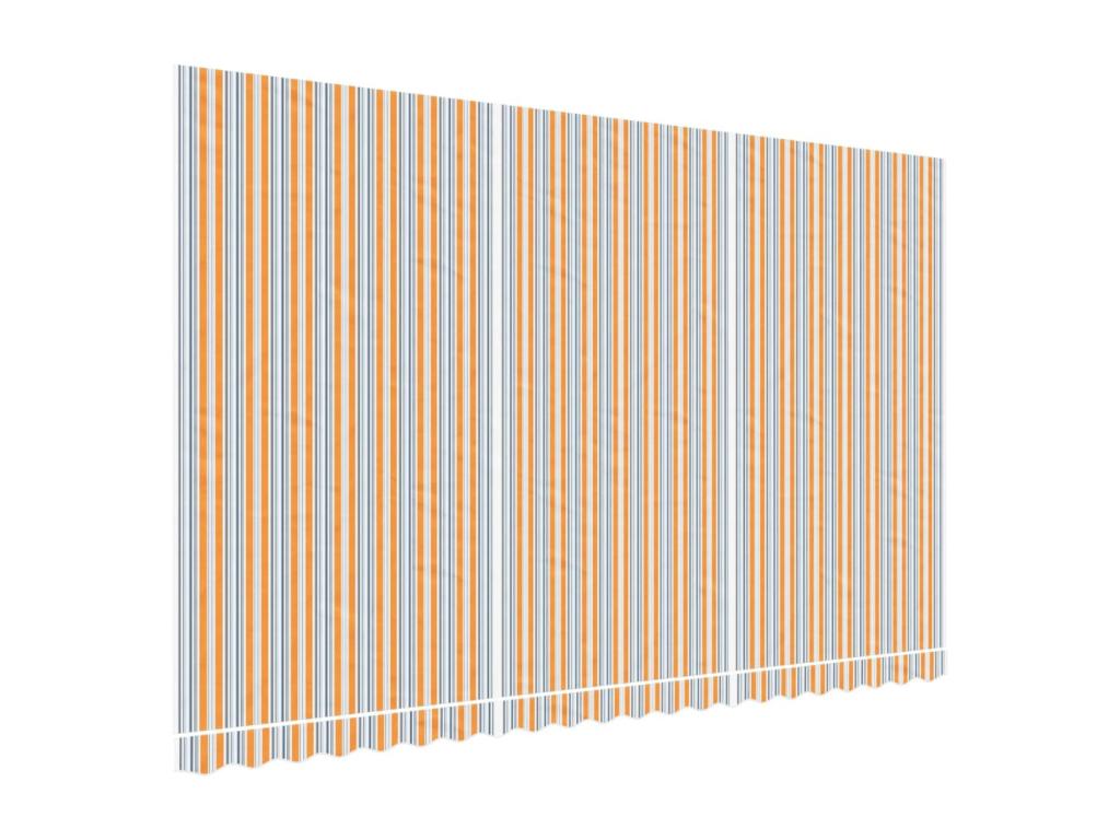Tela de repuesto de toldo rayas de colores 5x3 m