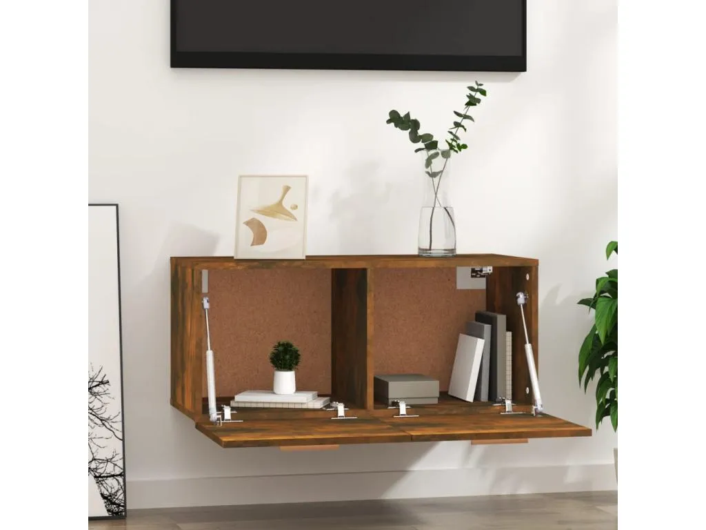 Armario de pared Casabellaes ingeniería Casabellaes ahumado 80x35x36.5 cm THMR84731