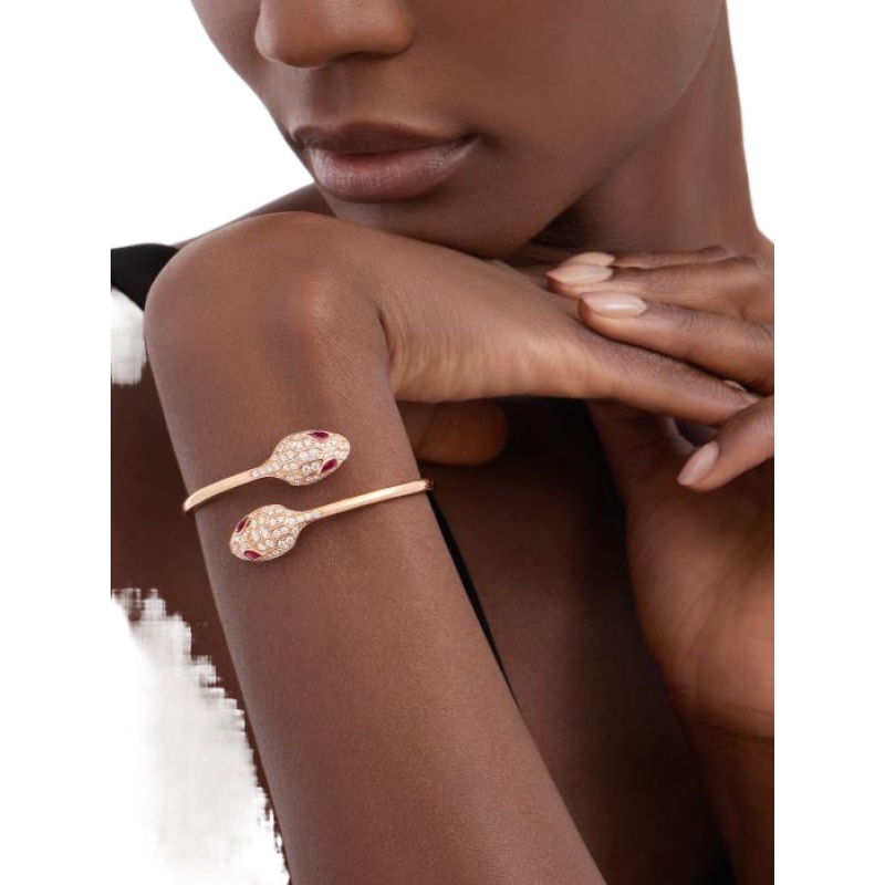 Replicate Serpenti Seduttori gilded snake bracelet(1:1 replica) - Original Replica Club