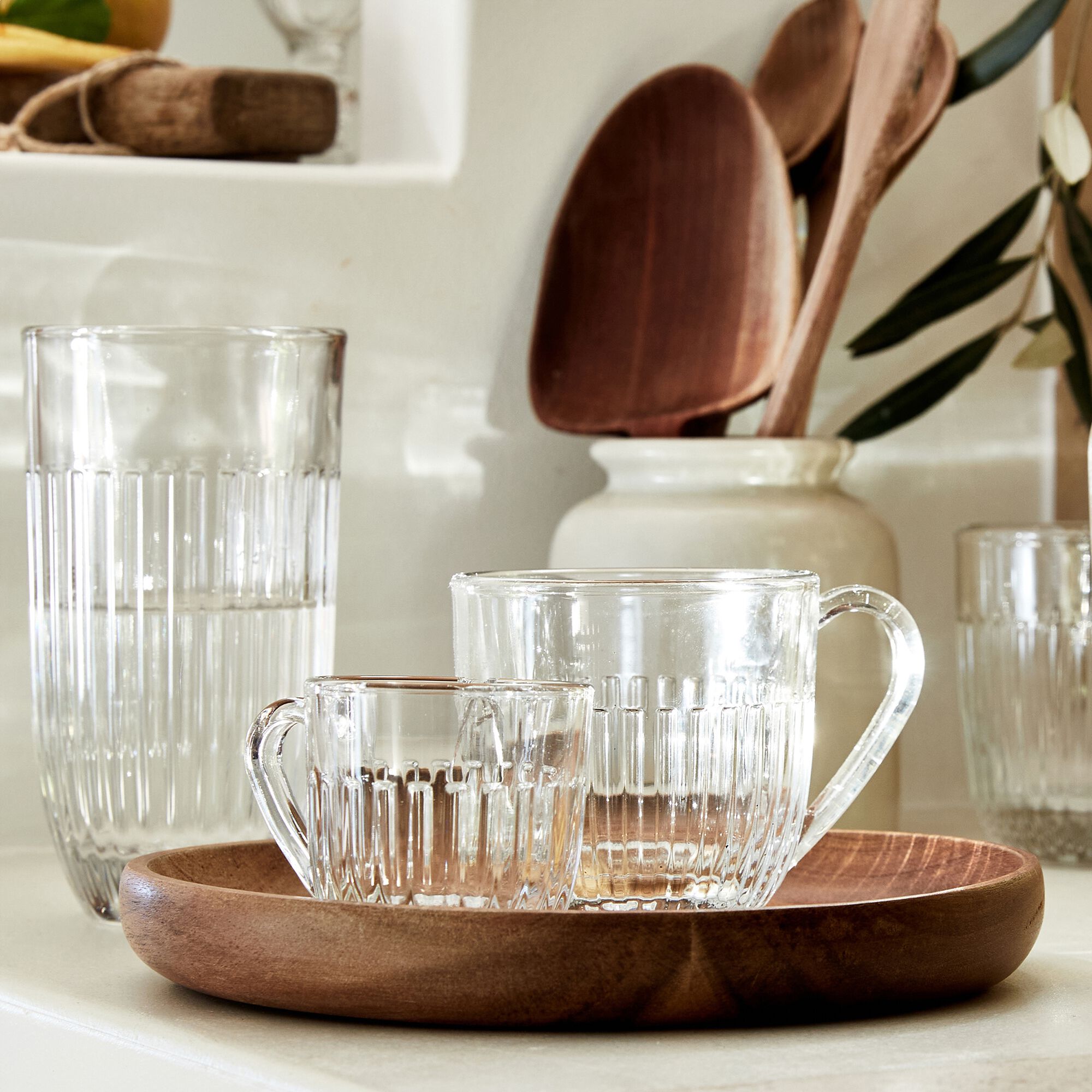 MARIN - Tasse en verre transparent 27cl