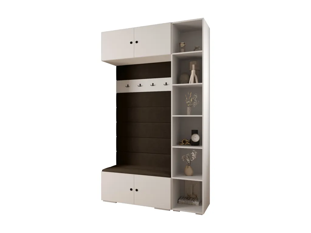Jmmhogar 2 armario con puertas batientes 236.7/140/47
