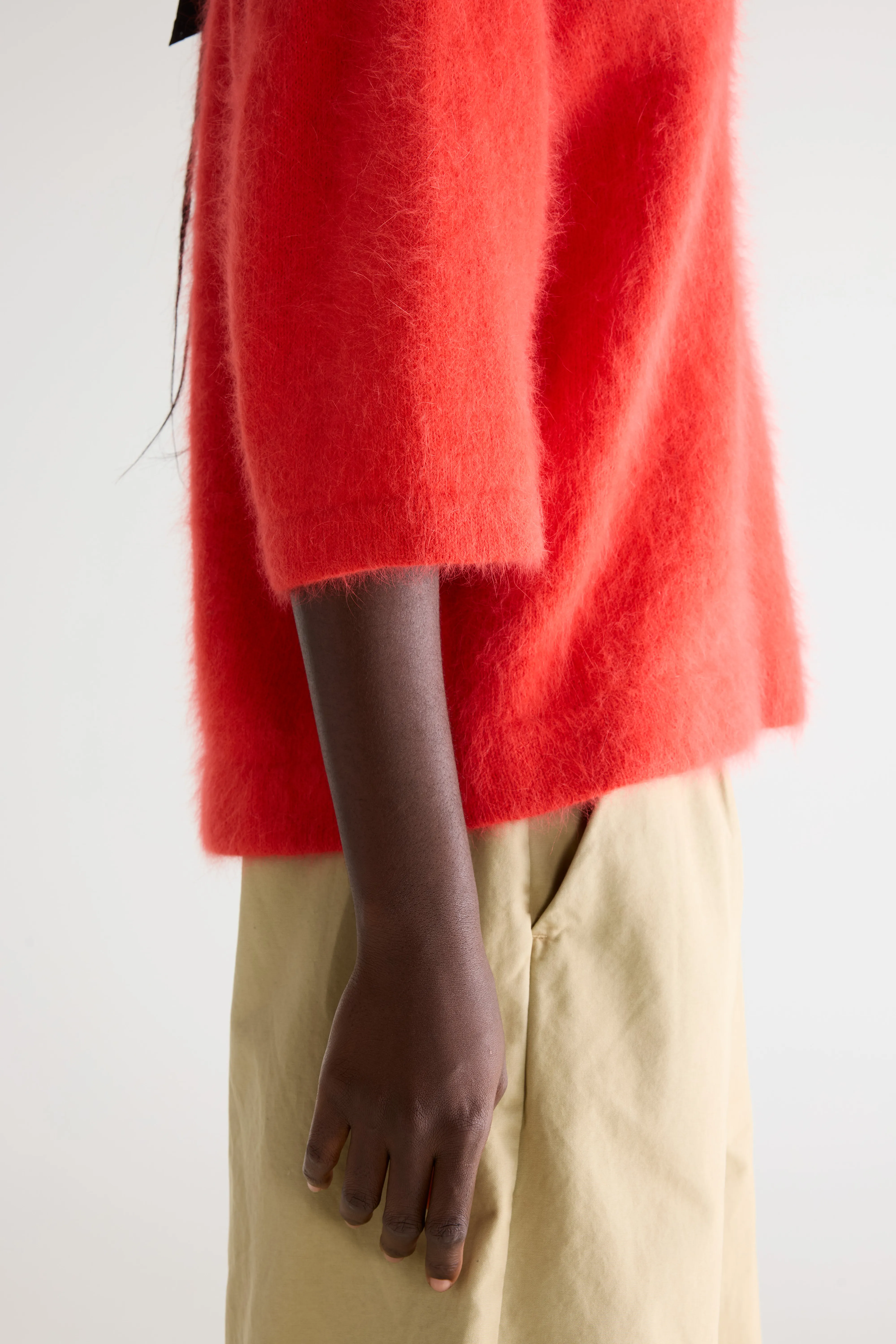Bellerose Dime angora-blend sweater (261 / W / SALSA)