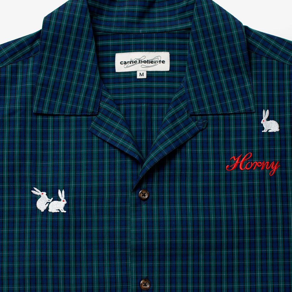 Carne Bollente - Chemise Check Me Out - Vert Check