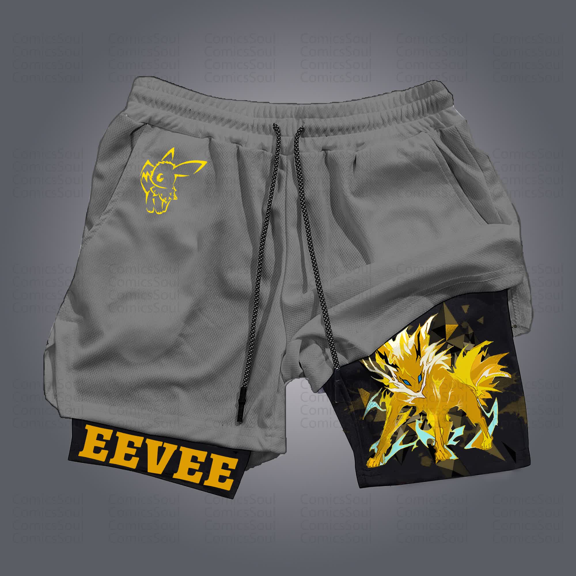 Unisex Casual Anime Streetwear Shorts 丨Comicssoul