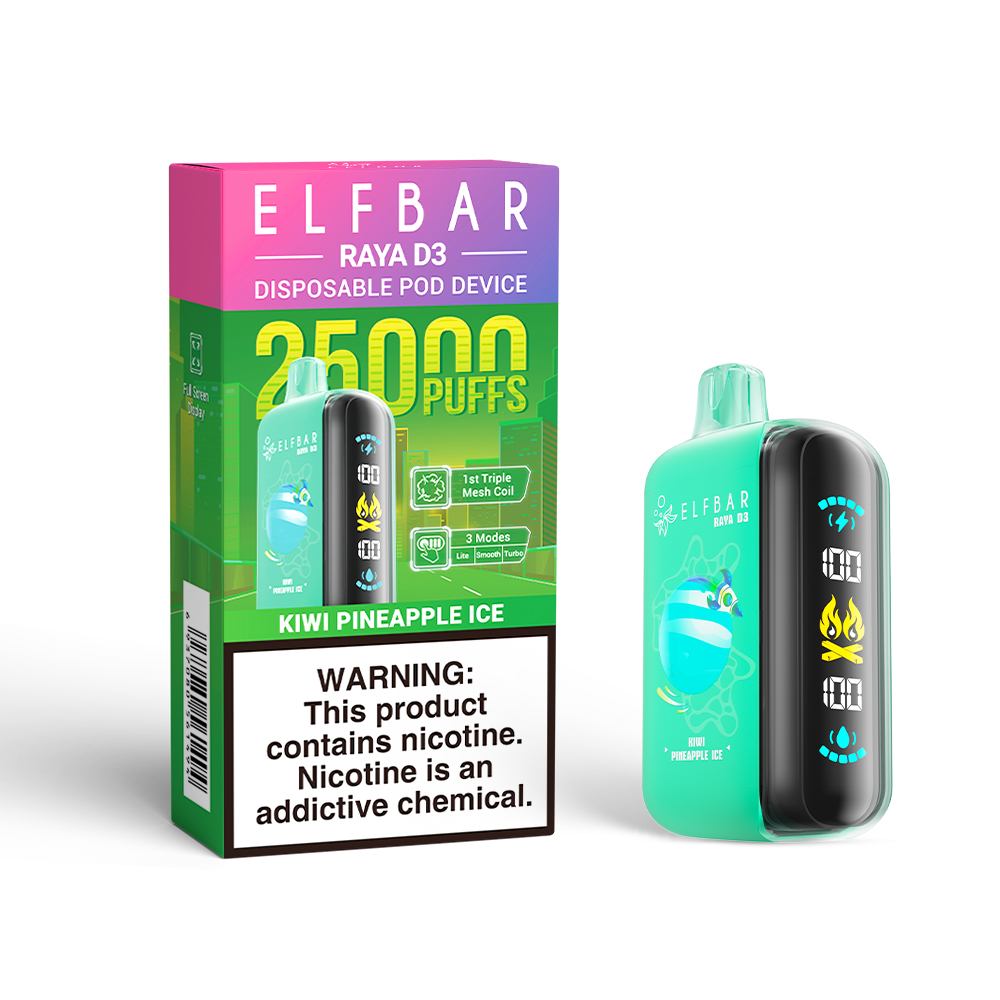 ELF BAR RAYA D3 25000 PUFFS - elfbarduke