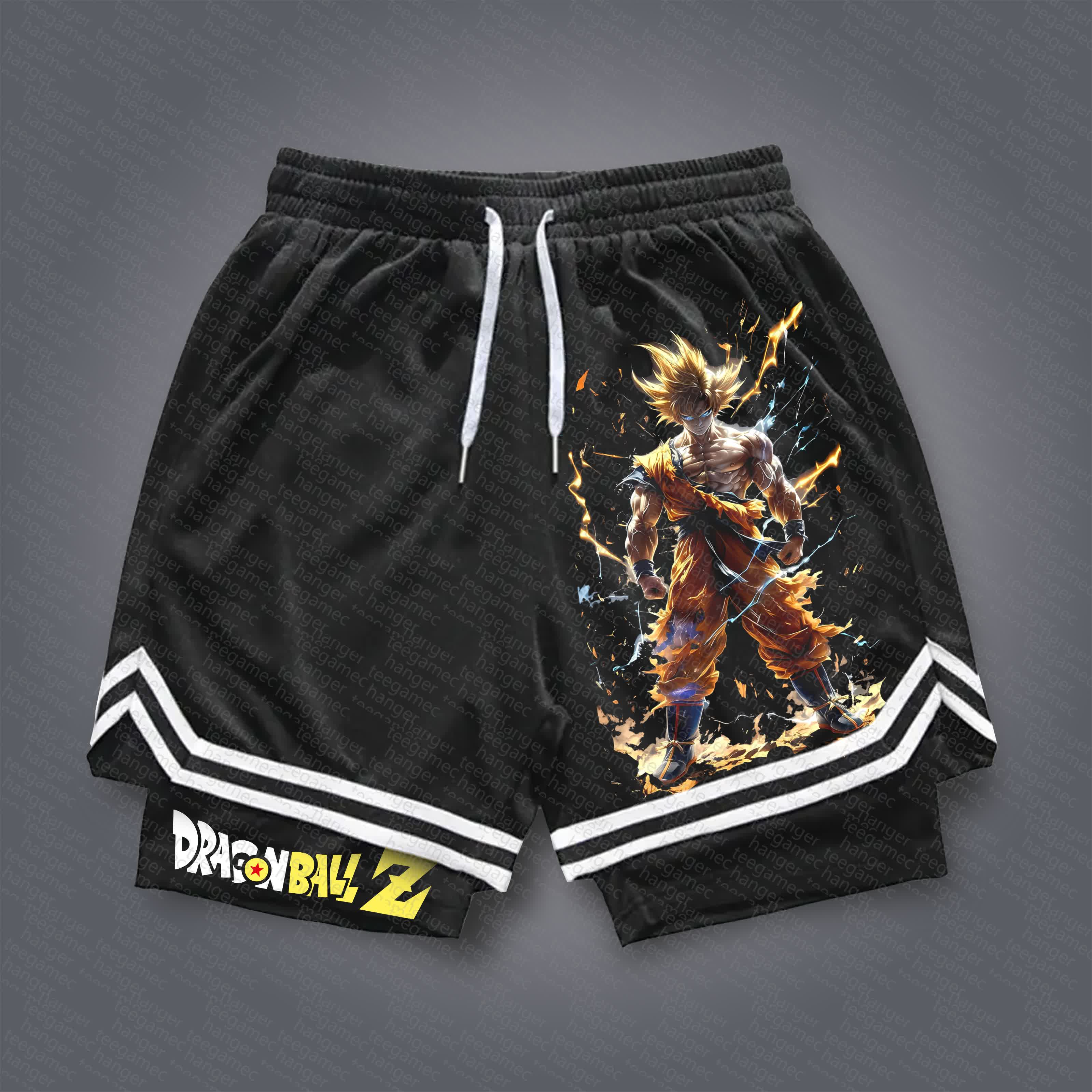 Unisex  “Comicssoul” Casual Anime Streetwear Shorts