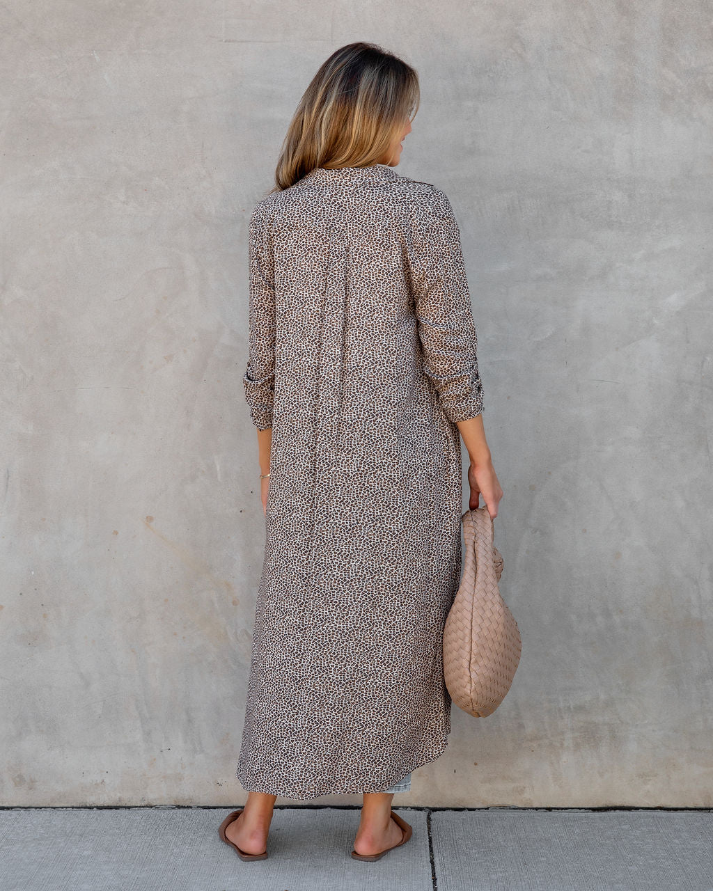Safari Chicness Pocketed Shirt Dress - FINAL SALE - Se7enfashion
