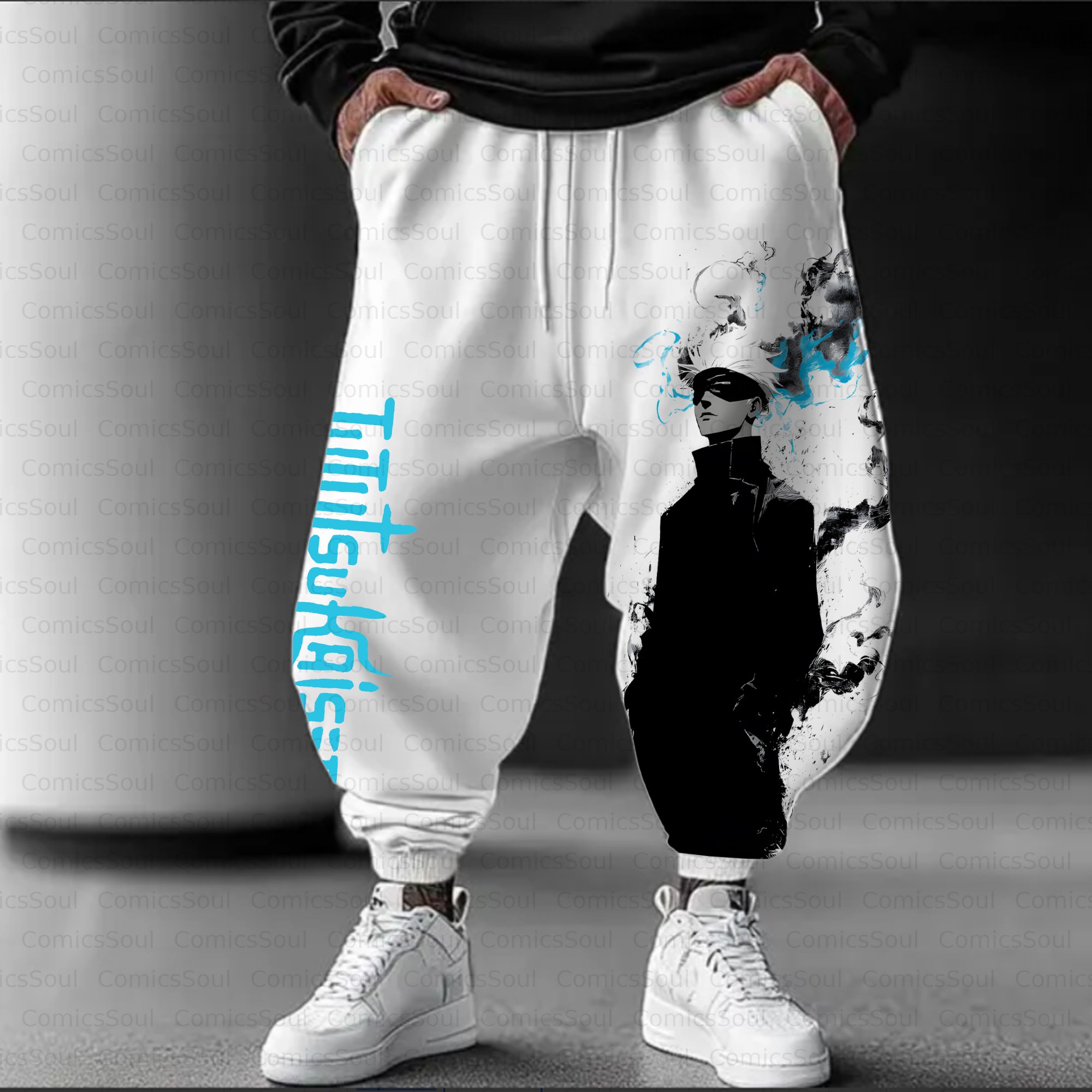Unisex Casual Anime Streetwear Pant