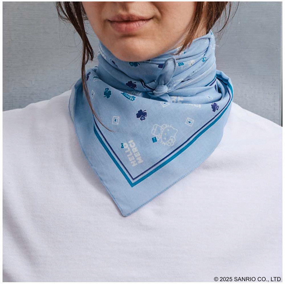 Hello Kitty x Merci  - Bandana - Bleu Pastel