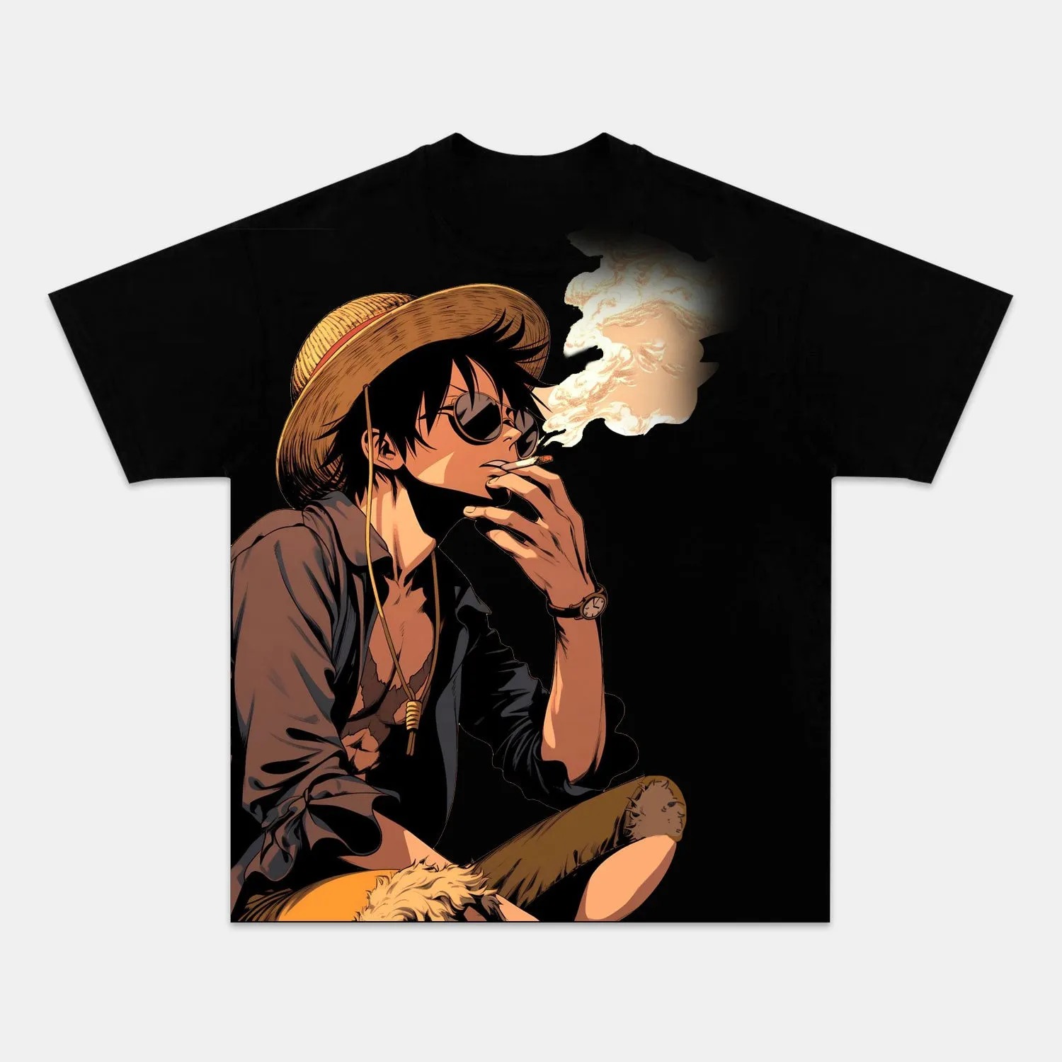 Unisex Anime Inspired Vintage T-Shirt丨Comicssoul