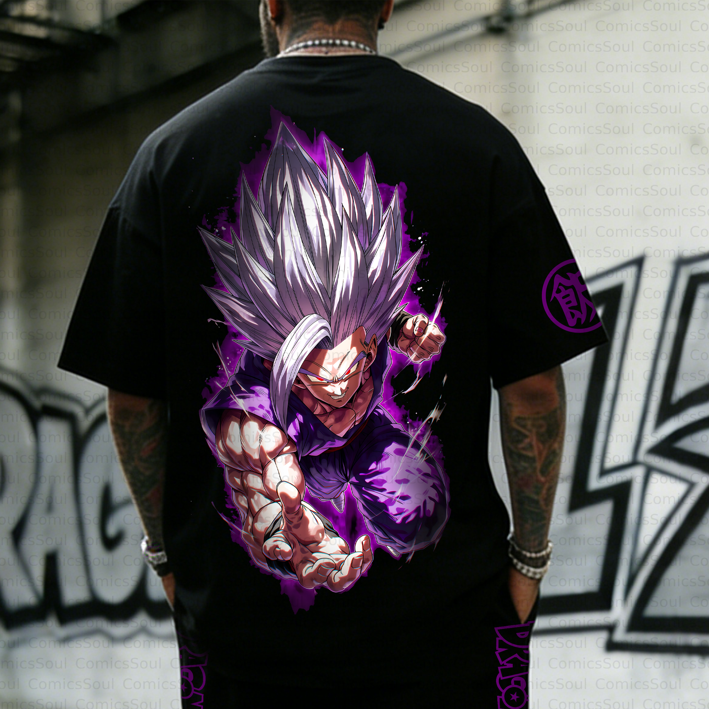 Unisex Anime Inspired Vintage T-Shirt