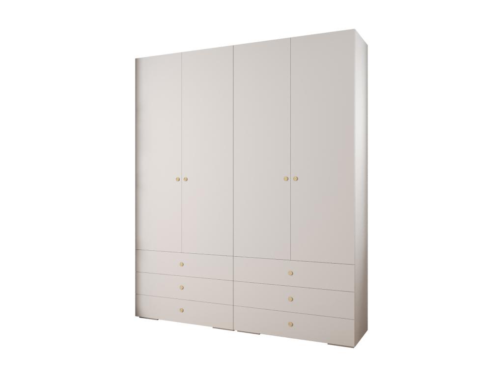 Abodeia 2 armario con puertas batientes 236 - 7/200/47