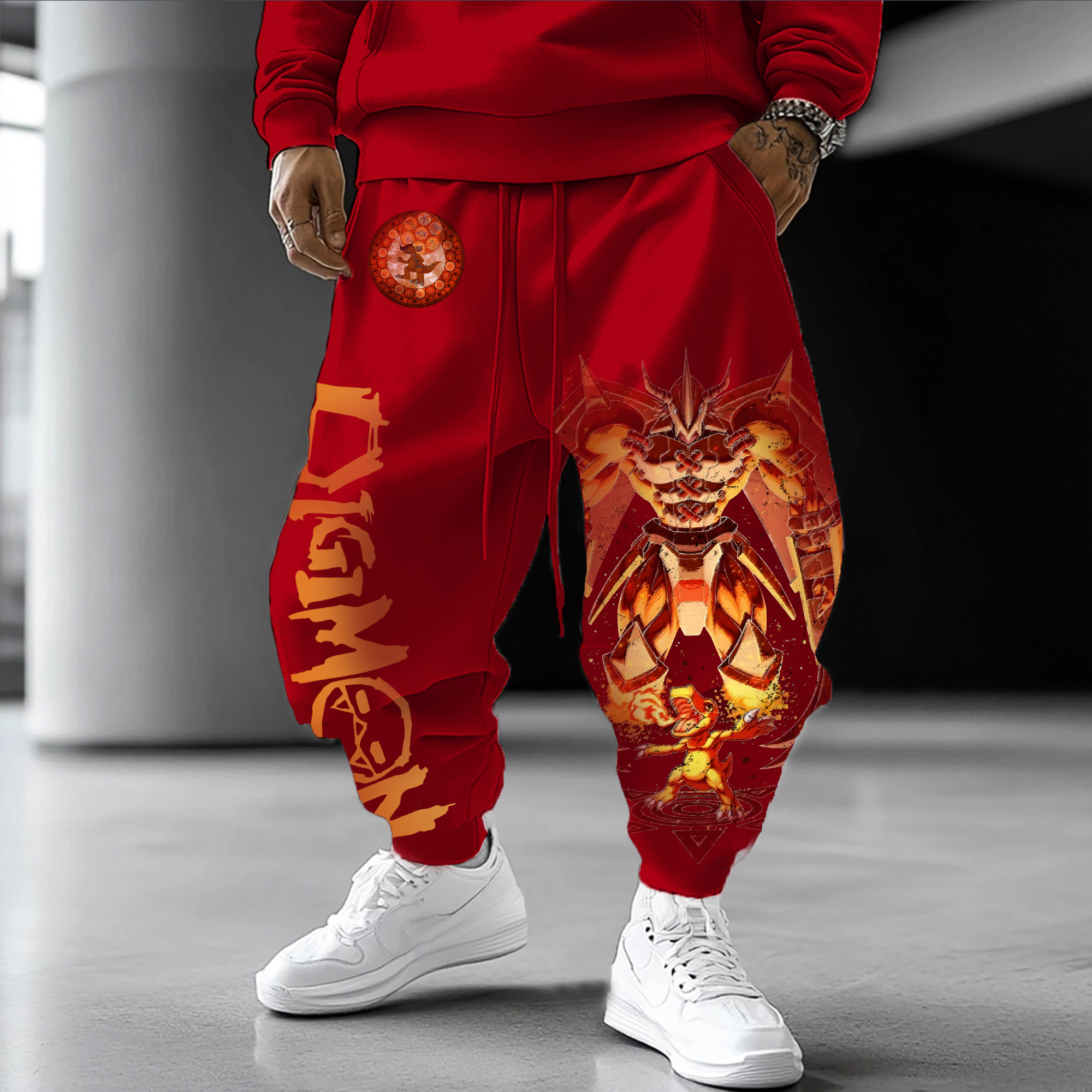 Unisex  “Comicssoul”  Anime Style Retro Pants