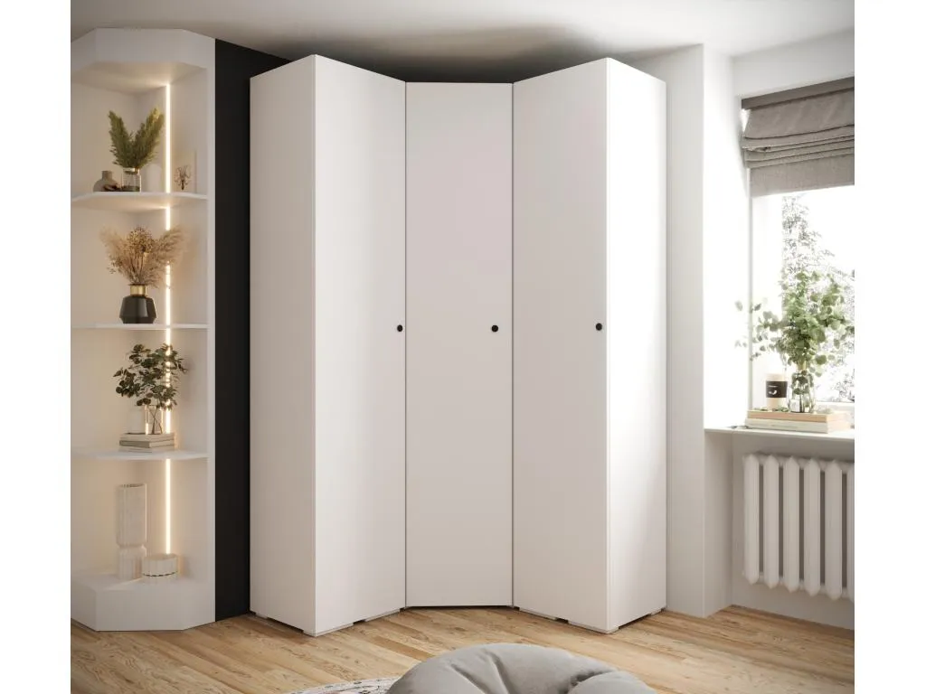 Sancaldeco 2 armario con puertas batientes 236.7/132/47 GWSK90669