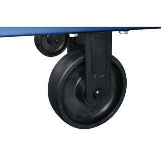 2025 56 in. W x 22 in. D Heavy Duty 23-Drawer Combination Rolling Tool Chest and Top Tool Cabinet Set in Matte Blue