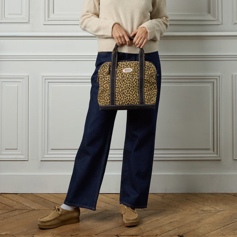 Merci - Paris Bag - Leopard & Noir